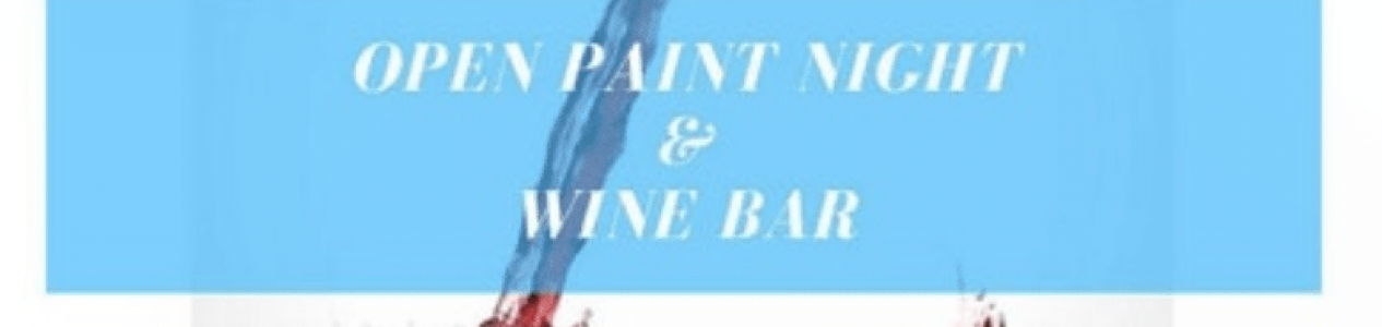 Every Wednesday 5-9pm: Stop in for Happy Hour & Open Paint Night